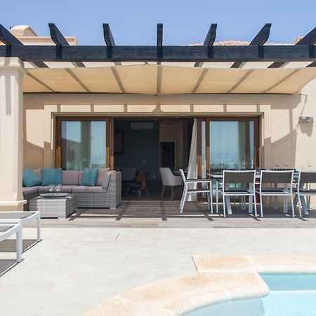 Luxurious Villa With Amazing Sea View And Pool Caleta De Fuste Dış mekan fotoğraf